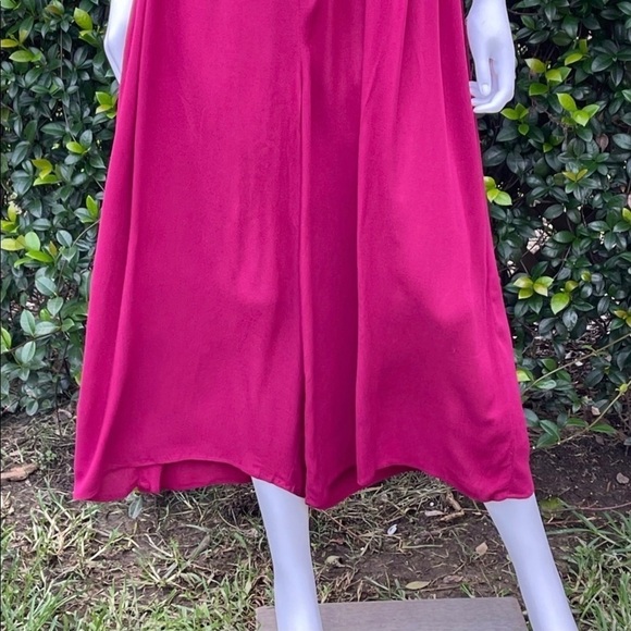 💋NWT KORI Button Down Crop Oversized Jumpsuit - Picture 3 of 13